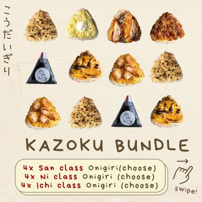 

Promo Onigiri Kodaigiri - Kazoku Bundle 2 ( Baca Deskripsi )