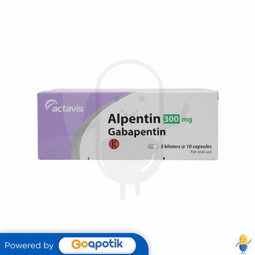 ALPENTIN 300 MG BOX 50 TABLET