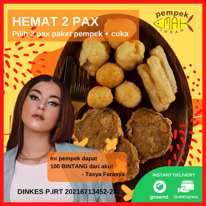 

Promo PEMPEK EMAK INDAH - PEMPEK MPENAK PALEMBANG ASLI - Paket Pempek 2 Pax