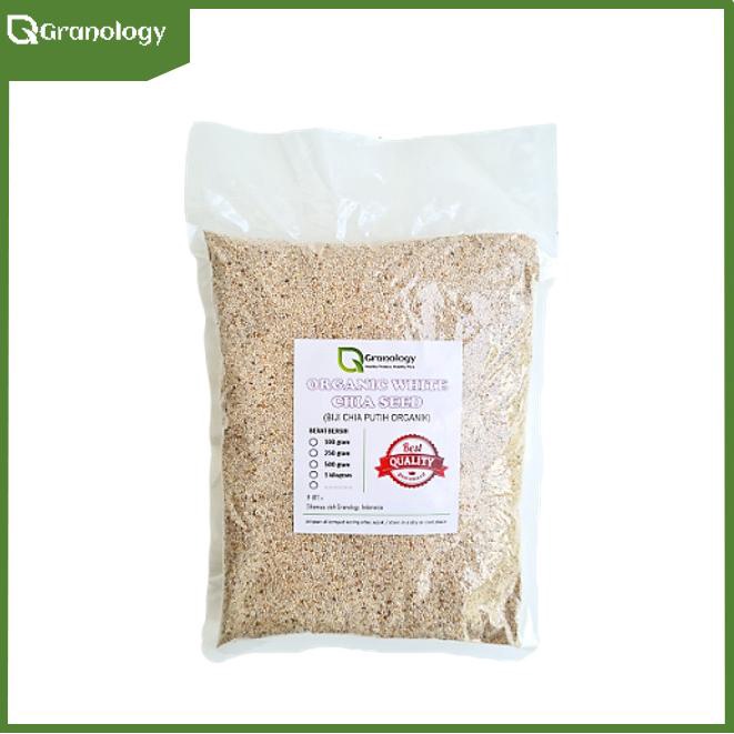 

Promo Organic White Chia Seed Peru (1 kilogram) by Granology