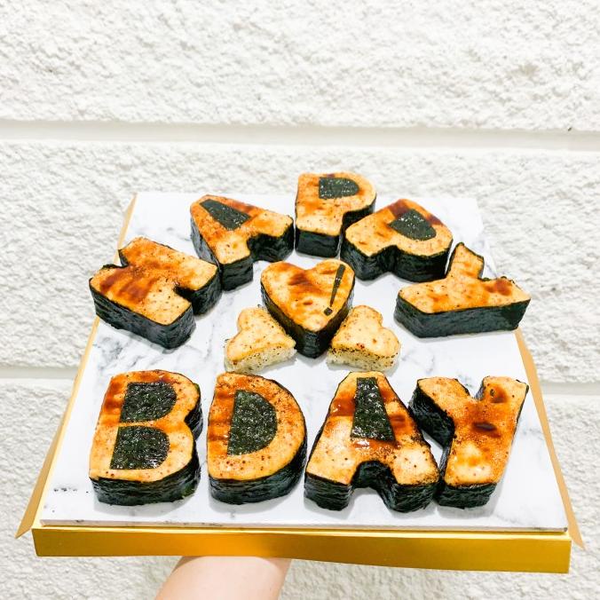 

Promo Alphabet Mentai Cake