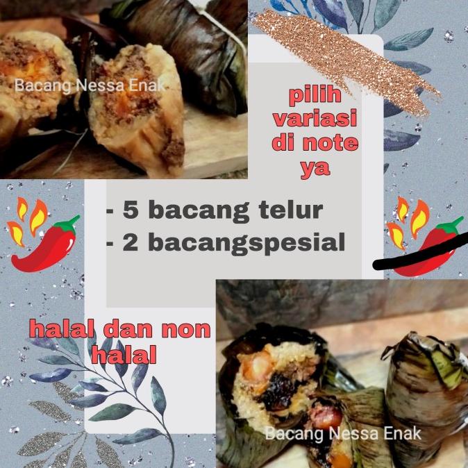

Promo Paket hemat 5 bacang telur & 2 bacang special