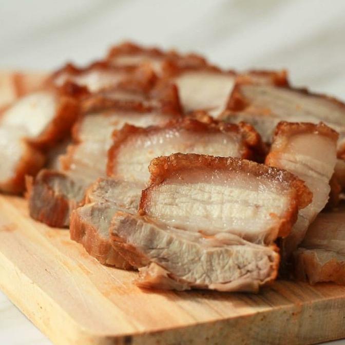 

Promo Crispy pork belly samcan garing 300gr