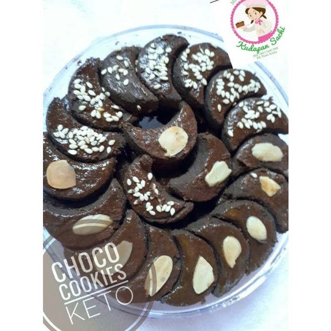 

Promo Choco Cookies Keto (full tepung keto)