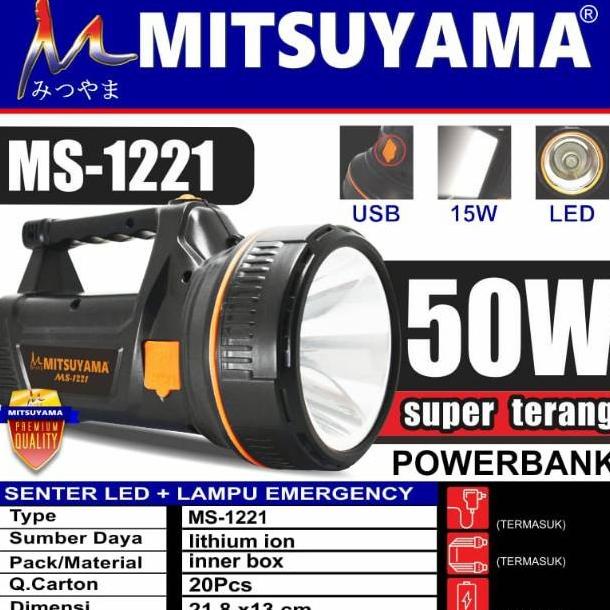 Senter Led Besar Jumbo - Senter Satpam Security Hansip