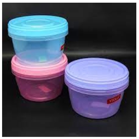 Toples Bulat Drat Wendy Kecil 1209 500 ml Viola Sealware Tempat Makanan Plastik