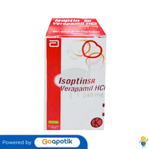 ISOPTIN SR 240 MG TABLET BOTOL