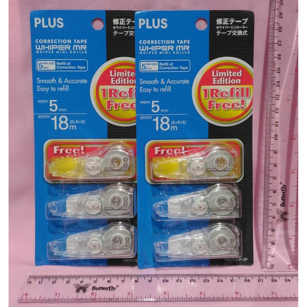 

Termurah Refil Isi Tipe X Kertas Correction Tape Whiper Plus 605 Bagus Murah Ready Stock