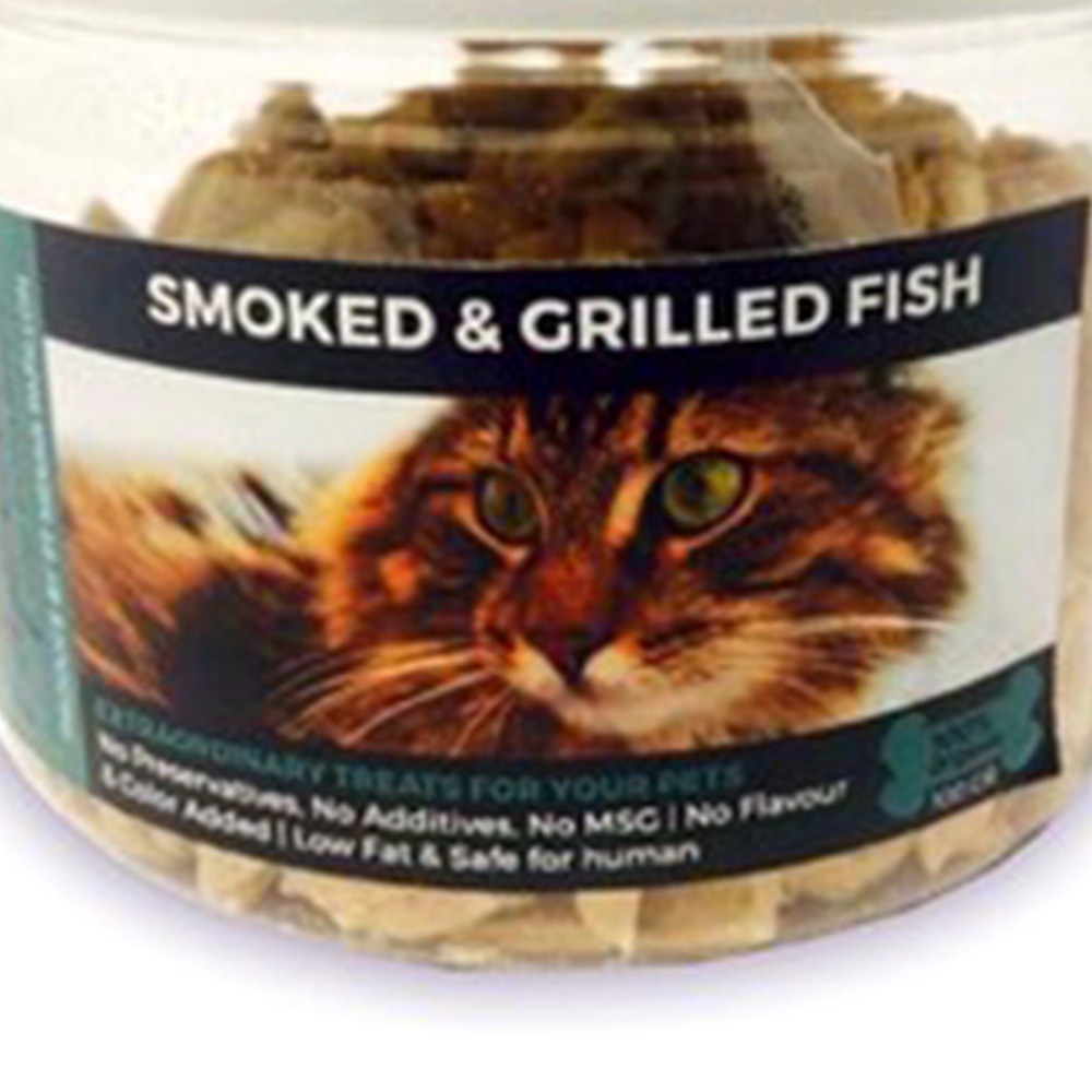 Papillon 100 Gr Camilan Kucing Smoked Grill Fish