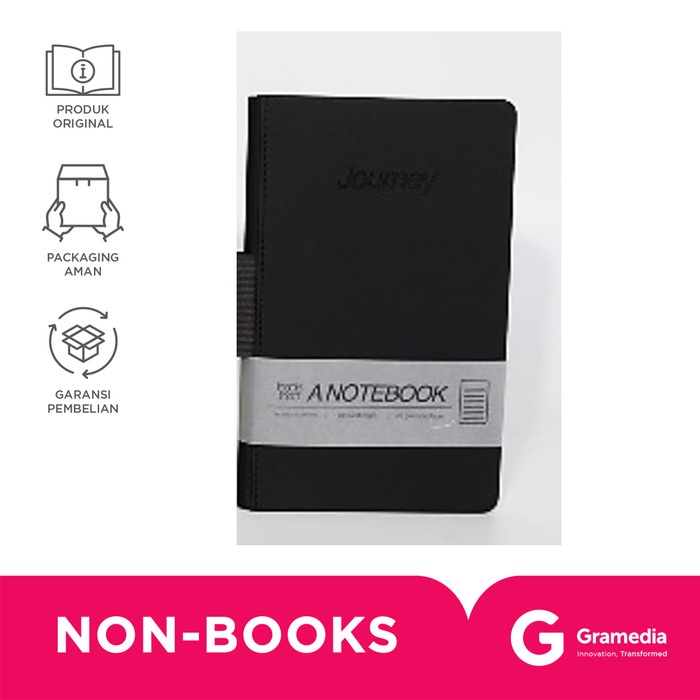 

TERBARU Books&Bind Nb Metallic Hc W/ Penloop A5-Slim Black /BUKU TULIS SEKOLAH/BUKU TULIS SIDU/BUKU