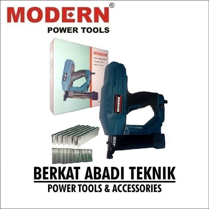 MODERN M30FU Staples Paku Tembak Electric Tacker Gun Nailer Nail Mesin
