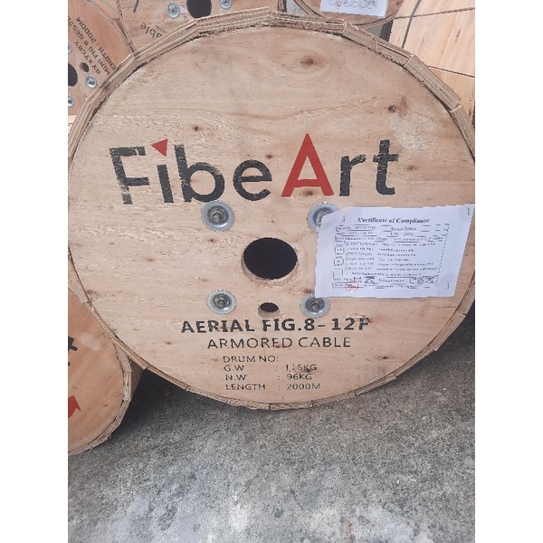 KU MINI ARMORED 12 CORE FIG 8 2000 METER