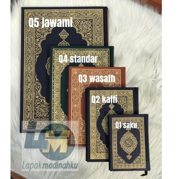 Sedang Ramai MUSHAF MADINAH TERLENGKAP QURAN CETAKAN MADINAH Q1 Q2 Q3 Q4 Q5 jaibi kaffi wasath ady j