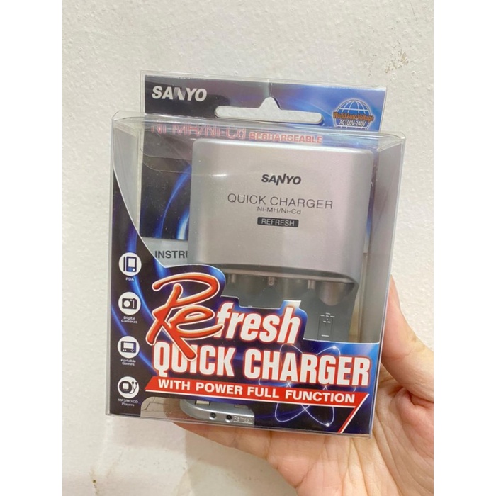 SANYO ENELOOP QUICK CHARGER (HANYA CHARGER)