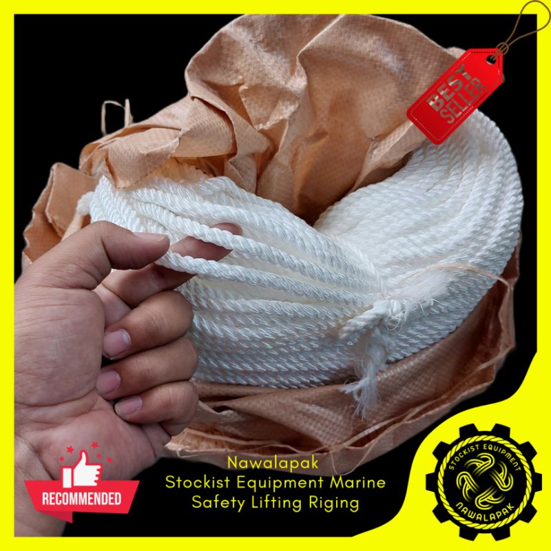 

Tali Tambang Nilon 6mm / Tali Tampar Nylon / Harga Per Meter