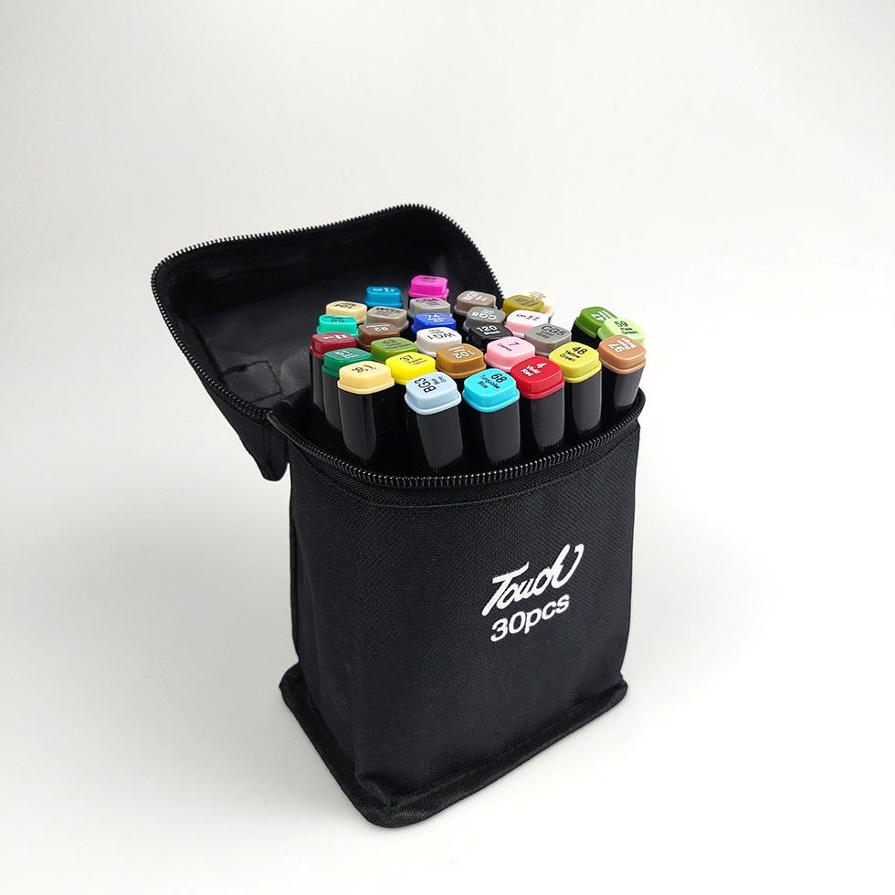 

Promo Habis Spidol Gambar Warna Warni Paket Spidol Dual Side Fine Art Marker Deli Color Marker With Bag Spidol Warna Dengan Tas 24 30 48 Color Pcs - T30 - Multi-Color