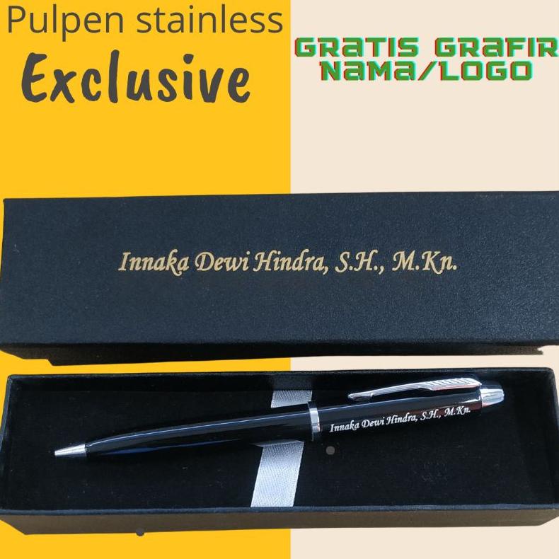

Promo Habis Pulpen Mewah Model Parker Gratis Ukir Grafir Nama