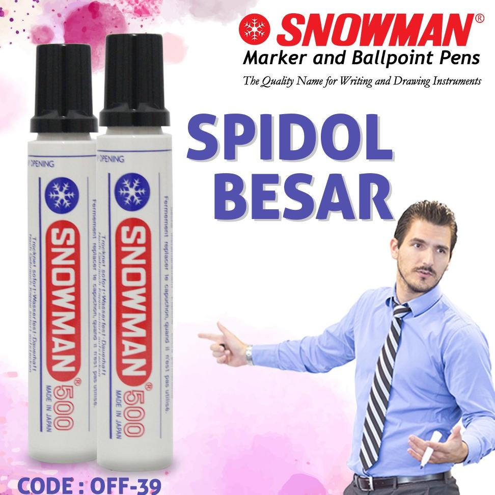 

Trending Off-39 | Spidol Besar Big Jumbo Snowman 500 Japan Permanen Marker Alat Tulis Office & Stationery