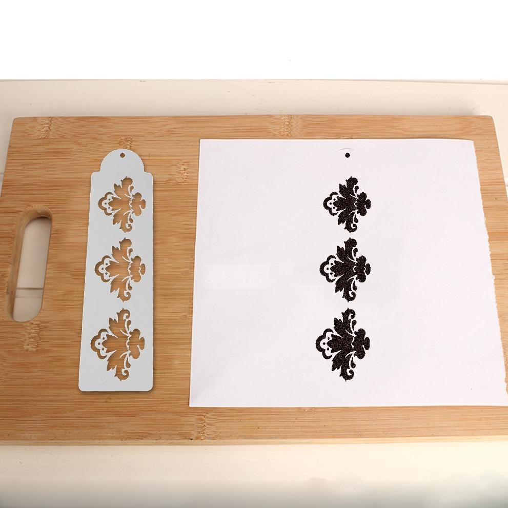 

Garansi Resmi Plastic Stencil - Stensil Dekorasi Cake Motif Lace Flower (3Pcs)