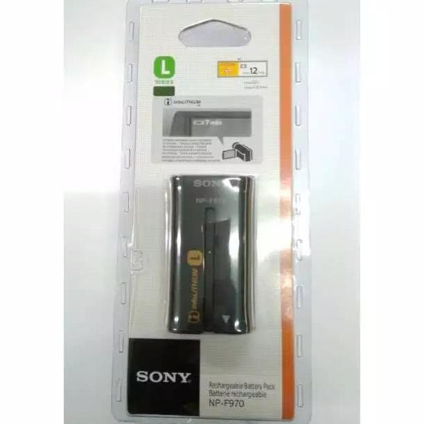 batre sony np f970 original