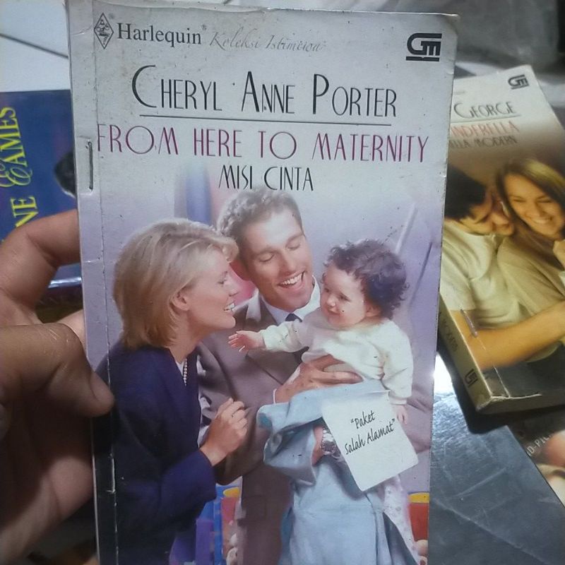 novel misi cinta by Cheryl Anne porter terjemahan harlequin preloved bekas murah
