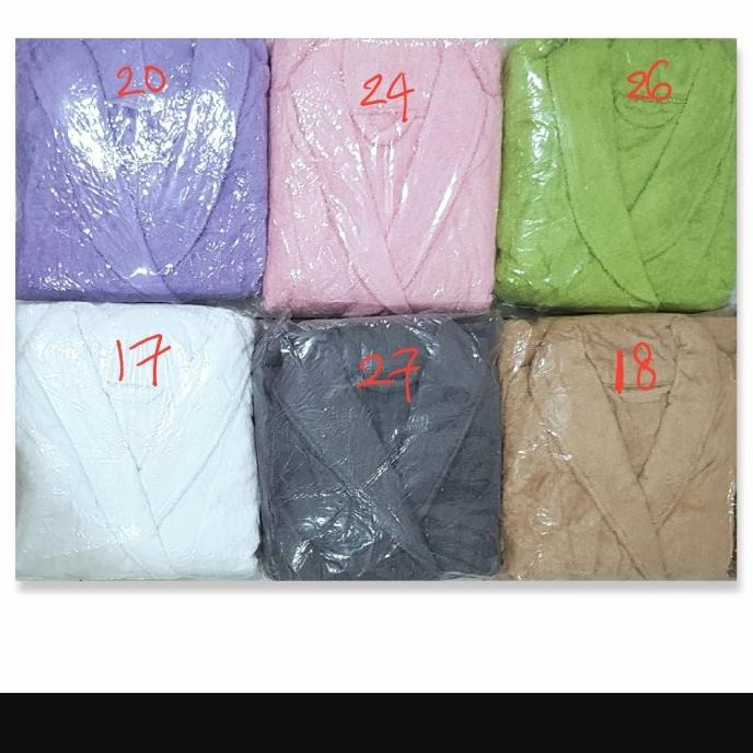 Kimono / Bathrobe Handuk TEBAL Dewasa
