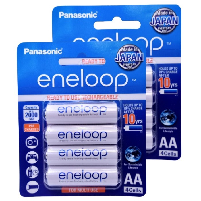 BATERAI AA PANASONIC ENELOOP ORIGINAL 2000MAH