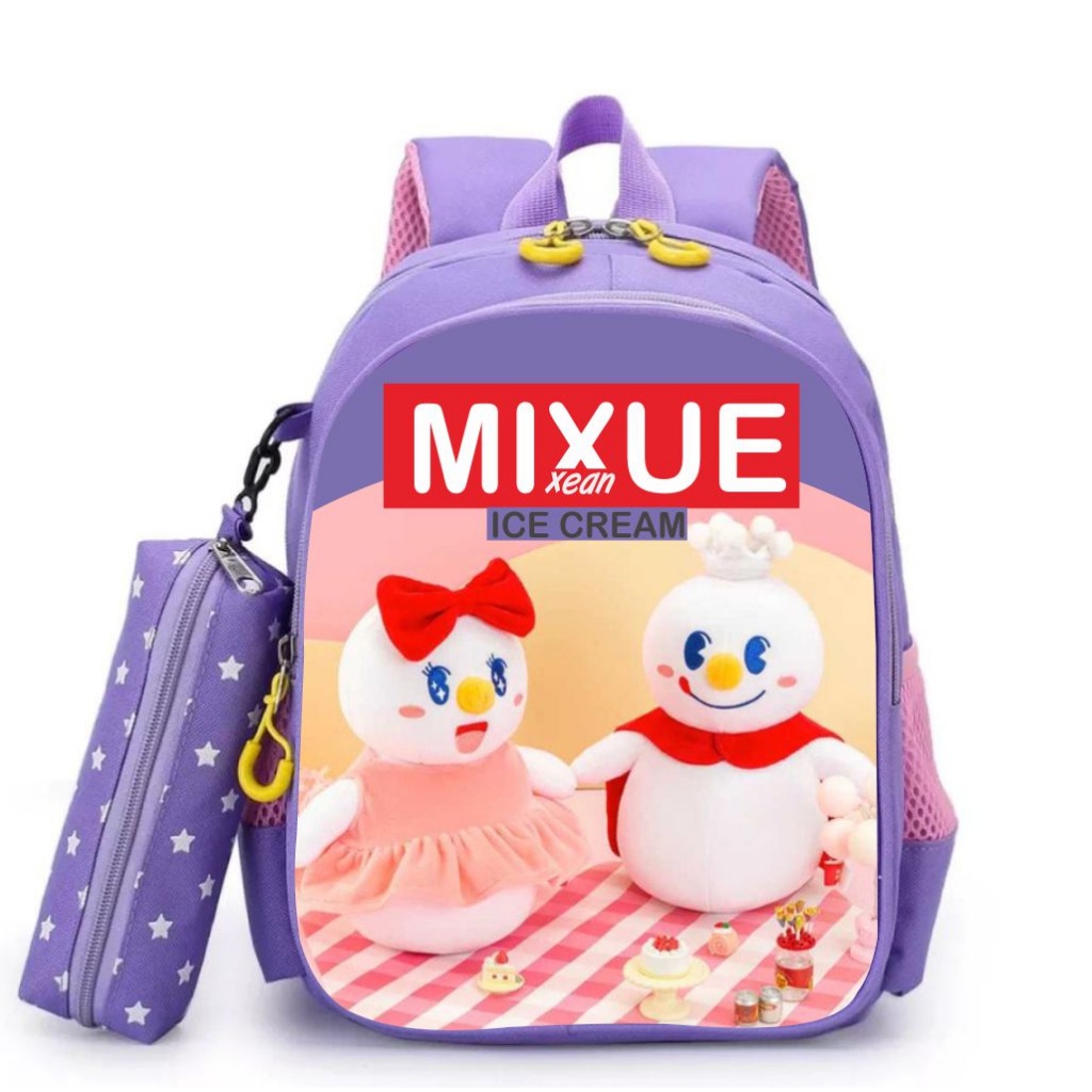 Tas sekolah anak Tas Ransel Sekolah Anak PEREMPUAN TK dan SD Karakter MIXUE CUTE COUPLE Kualitas PRE