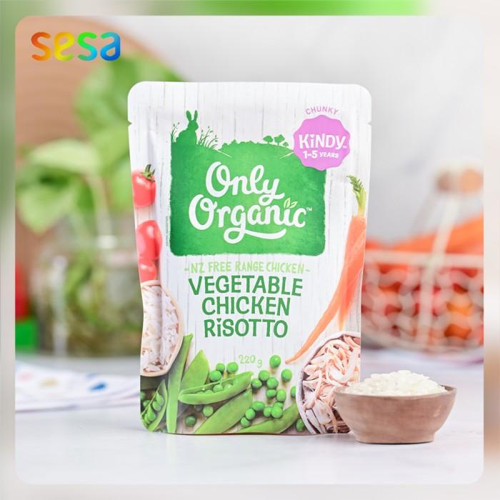 

Only Organic - Vegetable Chicken Risotto 220 g (Mpasi) Kualitas Terbaik