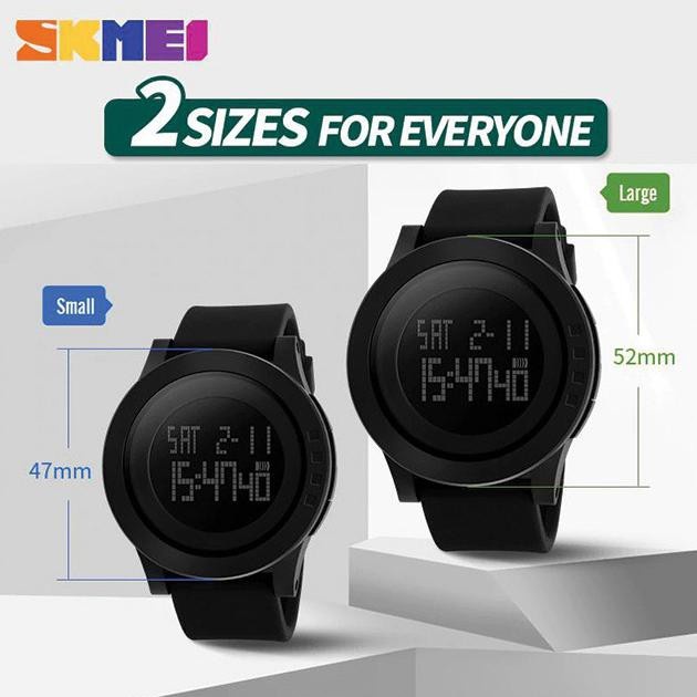 Terlaris Jam Tangan Couple Digital Anti Air Jam Tangan Skmei 1142 Original