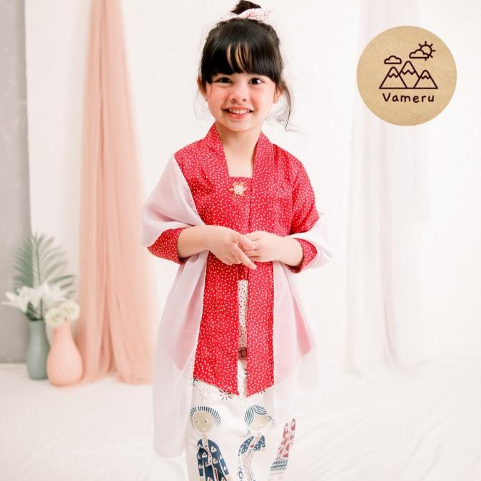 KEBAYA KARAKTER ANAK KATUN JEPANG BATIK