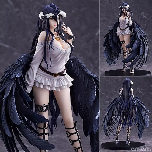 Anime Overload Albedo Lady Demon Statue KWS Figure H-r18