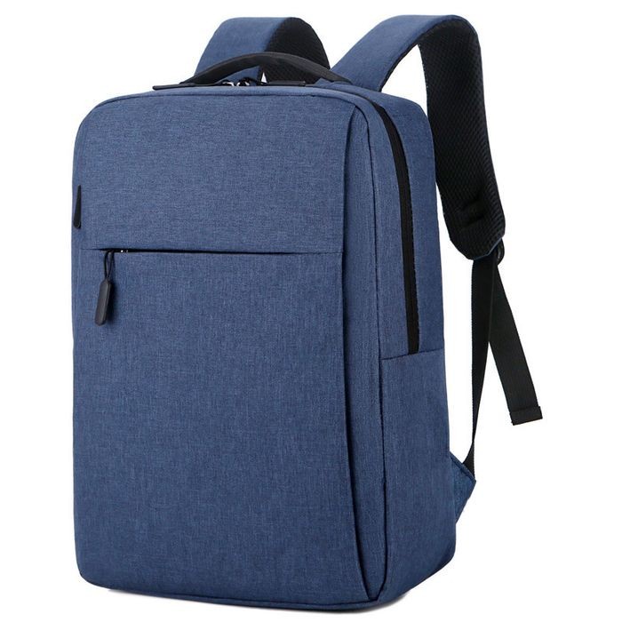Tas ransel Tas Ransel Pria Laptop Backpack Kapasitas Besar slim mpde hm 06 - Biru(U0I0) ransel pria 