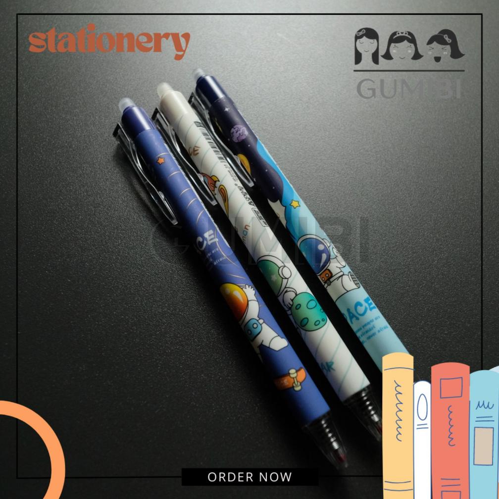 

Garansi Resmi 6 Pcs Pulpen Cetek Hapus Odemei Bolpen Mekanik Bisa Dihapus Erasable Pen Transparan Aodemei