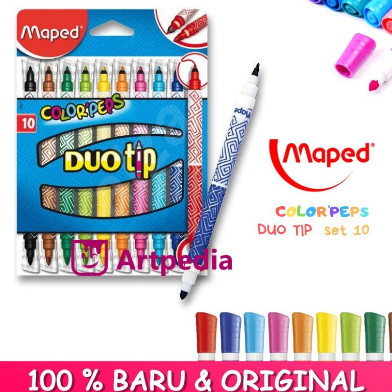 

Termurah Maped Color Peps Duo Tips Set 10 - Duo Tip Maped 10 Colors