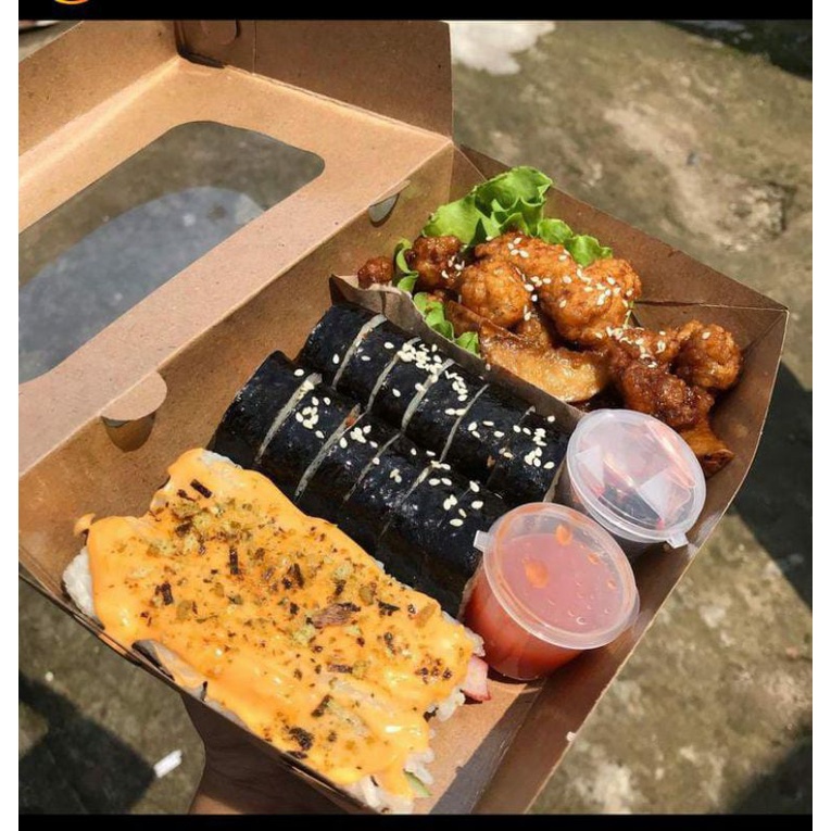 

kimbab mix sushi mentai