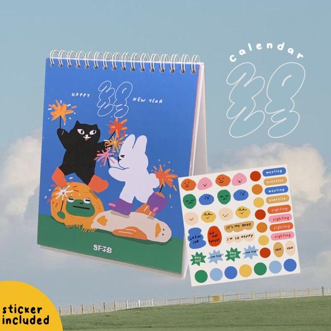 

Start From The Bottom - Desk Calendar / Kalender Meja 2023