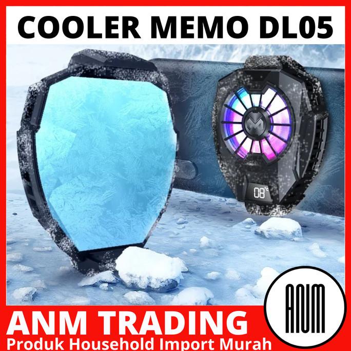 Cooler Handphone MEMO DL05 Gaming Fan Cooler / Pendingin / Gamepad HP