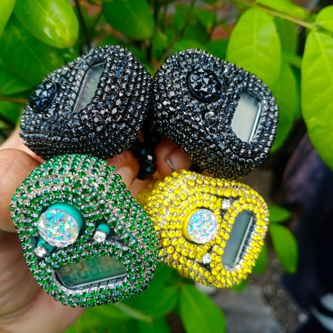 tasbih digital diamond string swaroski LED