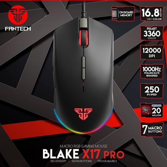 Mouse Gaming Fantech X17 PRO Blake
