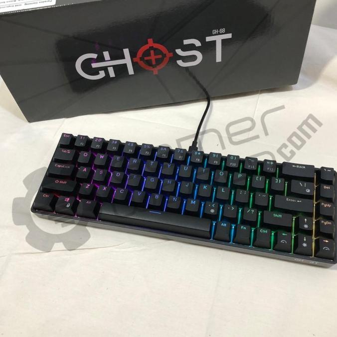Paradox GHOST IBM68K Black Mechanical Gaming Keyboard