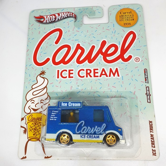 Hot Sale Hotwheels Ice Cream Truck Carvel Diecast Terlaris