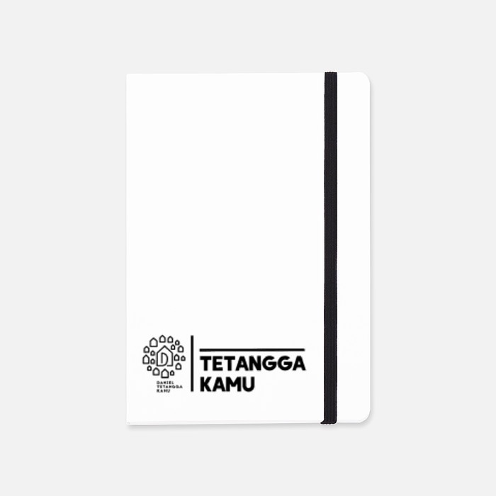 

BAYAR DITEMPAT Soft Cover Notebook Blank Tetangga Kamu (White) /BUKU TULIS SEKOLAH/BUKU TULIS