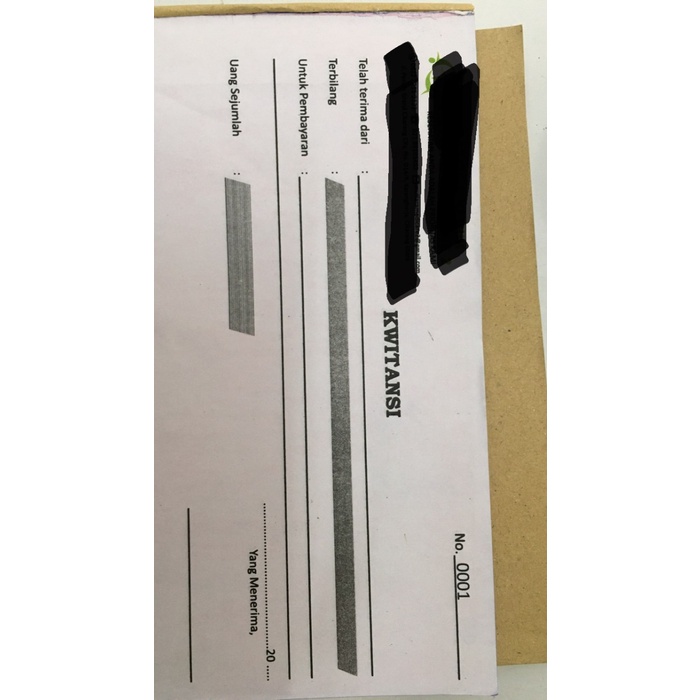 

BAYAR DITEMPAT Kwitansi rembes kantor cap apotek klinik cikarang copy resep obat /BUKU TULIS