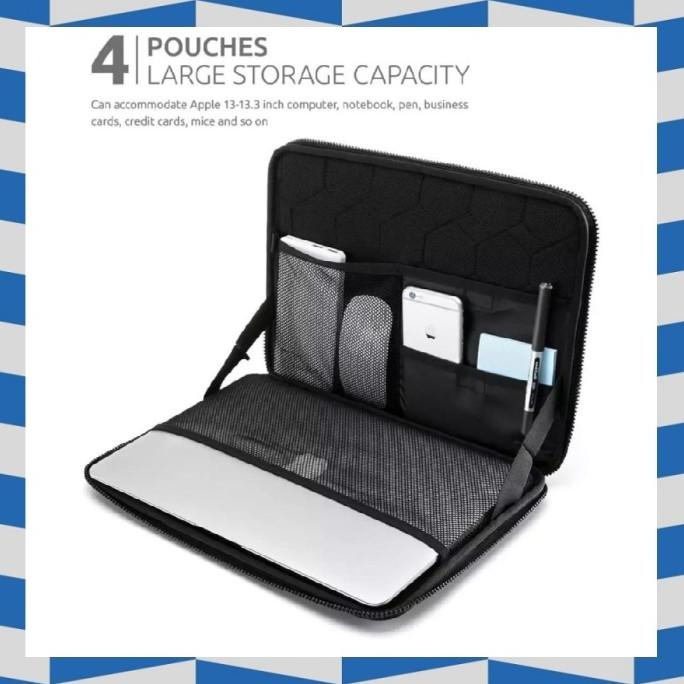 NACUWA Rugged Laptop Case 13 inch Black