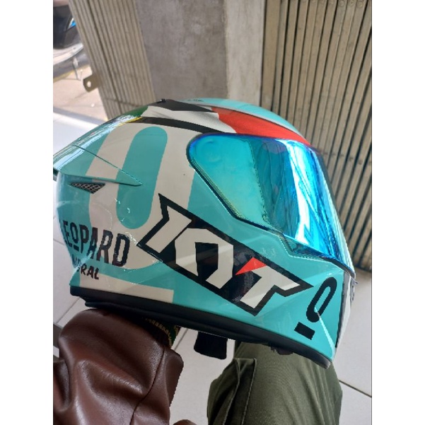 HELM KYT TT COURSE LEOPARD size L
