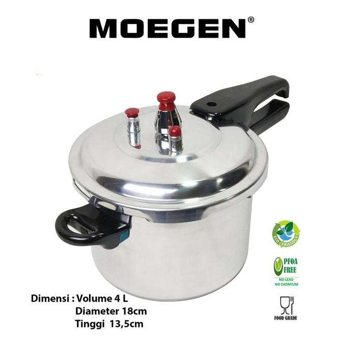 MOEGEN PANCI PRESTO 4 LITER PELUNAK DAGING PRESTO ORIGINAL SERBAGUNA