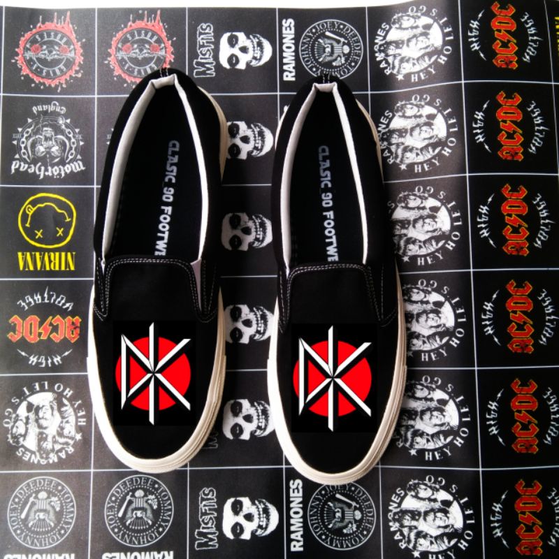 sepatu slip on DEAD KENEDY [PREMIUM QUALITY NOBRAND