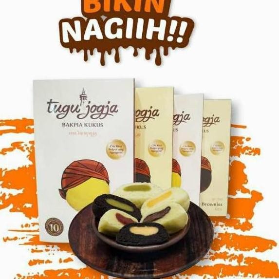 Hot Sale Harga Bersahabat - Bapia / Bakpia Kukus Tugu Jogja / Yogyakarta Oleh Termurah