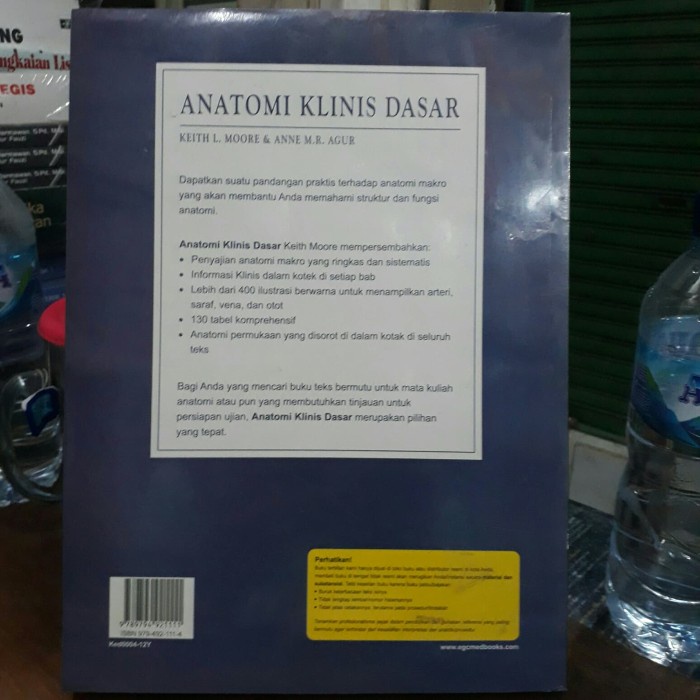 Hot Sale Anatomi Klinis Dasar Karangan Keith L Moore. Termurah